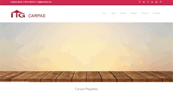Desktop Screenshot of itgcarpas.com